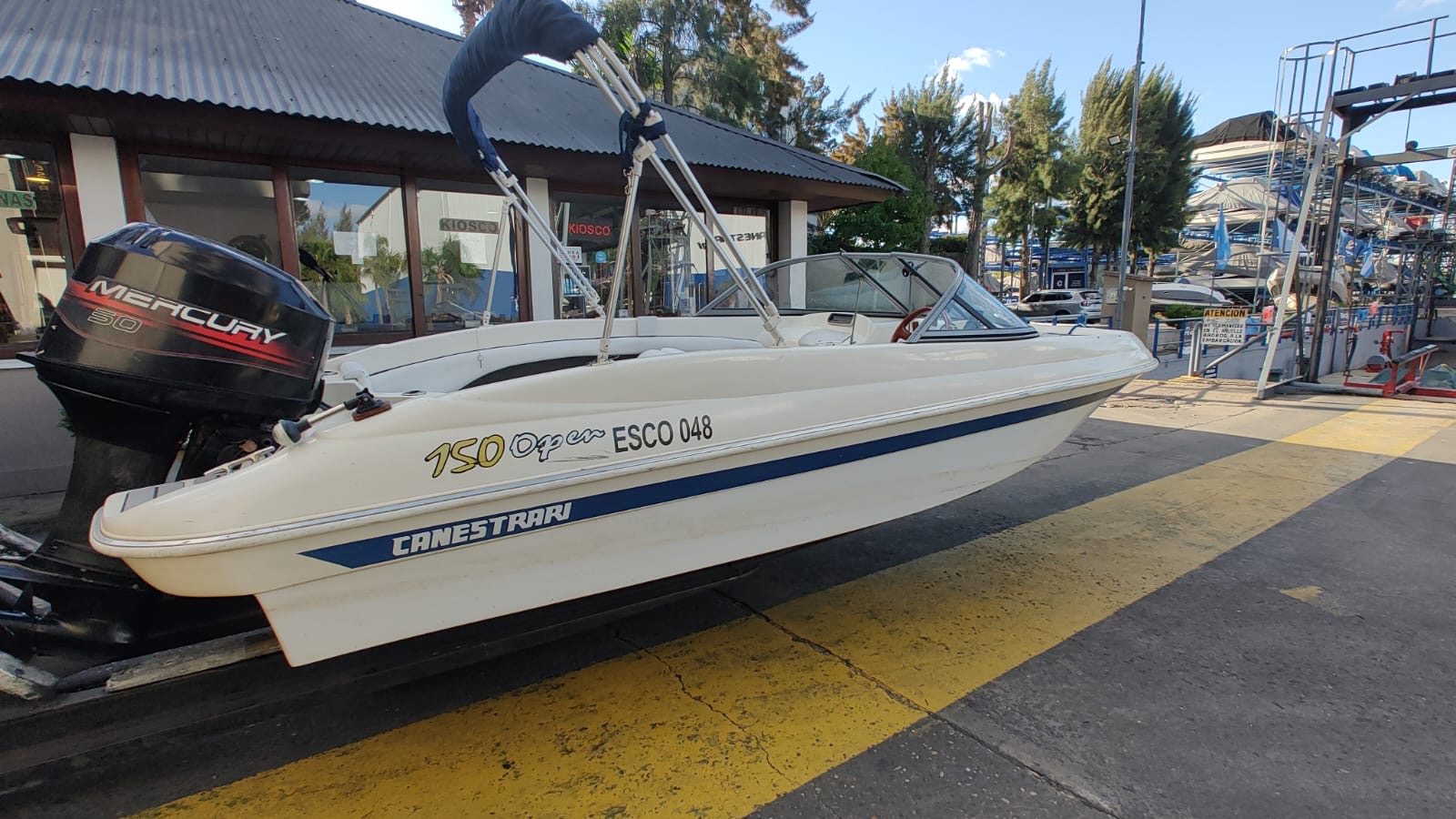 Canestrari 150 open 1999 Mercury 50 hp 2 t 